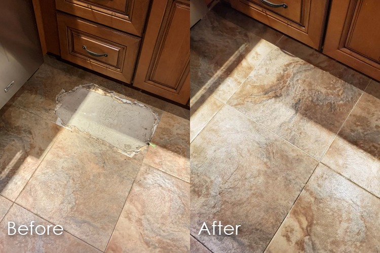 The Grout Medic’s tile replacement results are guaranteed!