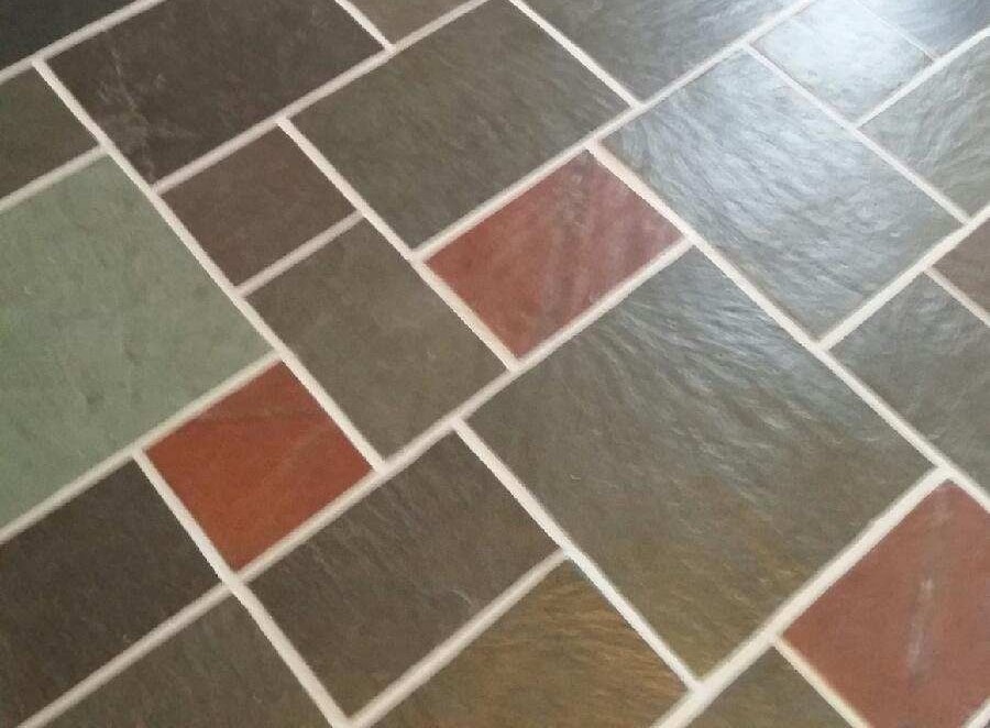 Deep-penetrating, premium grout and slate tile sealing by The Grout Medic